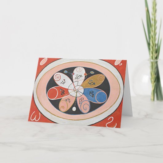 Carte Les Étoiles À Sept Points | Hilma af Klint (Devant)