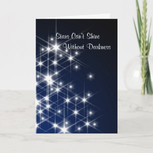 Carte Les étoiles ne peuvent pas briller sans