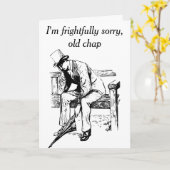 Carte Les excuses de Sad Keanu au Victoria (Fleur jaune)