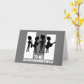 Carte Les extraterrestres, Alien (Fleur jaune)