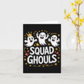 Carte Les fantômes de l'équipe correspondent à l'Hallowe (Fleur jaune)