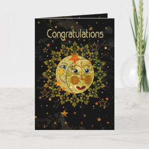 Carte Les félicitations reçoivent un diplôme, EXPOSENT