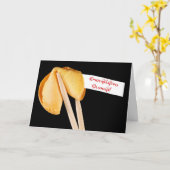 Carte Les félicitations reçoivent un diplôme le biscuit (Fleur jaune)