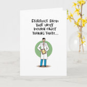 Carte Les femmes aiment avoir 30 ans (Fleur jaune)