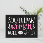 Carte Les femmes de Southpaw dirigent le monde (Debout devant)
