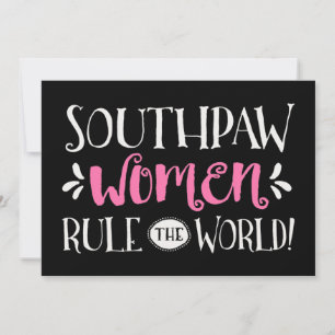 Carte Les femmes de Southpaw dirigent le monde