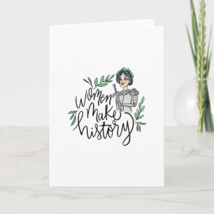Carte Les femmes font l'histoire