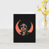 Carte Les femmes noires afrocentriques sont afro-noires (Fleur jaune)