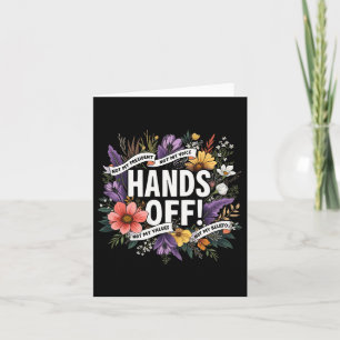 Carte Les Femmes Trump Floral Ne Résistent Pas À Mes Mai