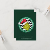 Carte Les fêtes ne seraient pas les mêmes sans Grinch (Devant/Arrière en situation)