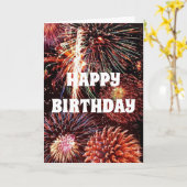 CARTE LES FEU NE SUFFISENT PAS POUR DIRE UN JOLI ANNIVER (Fleur jaune)