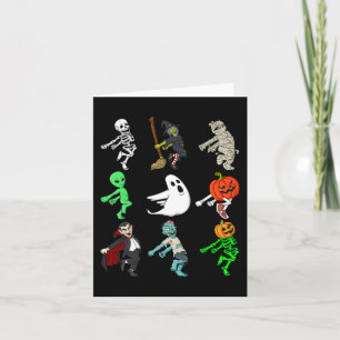 Carte Les Filles de Halloween