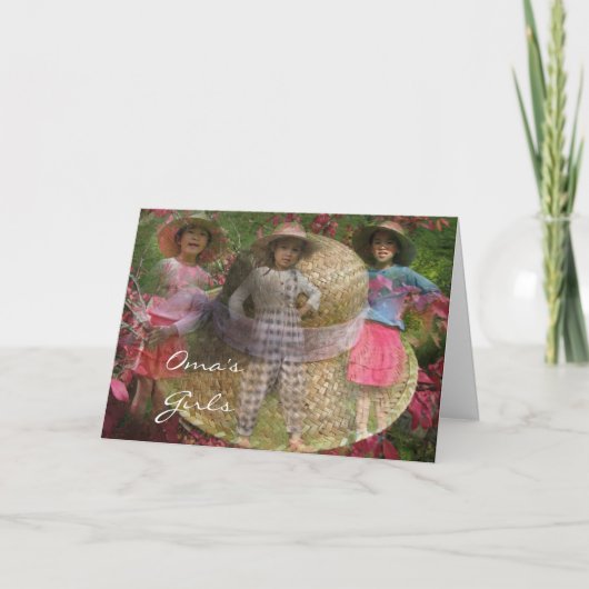 Carte Les filles d'Oma (Devant)