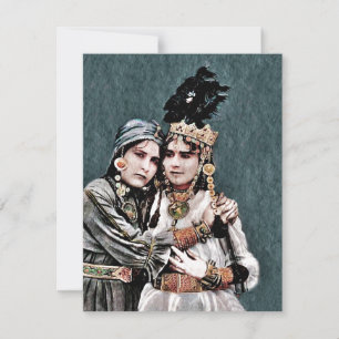 Carte Les filles tsiganes algériennes