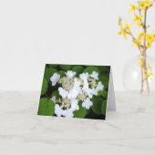 Carte Les "fleurs aiment des papillons " (Fleur jaune)