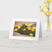 Carte Les fleurs dans les ruines (Fleur jaune)