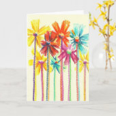 Carte Les fleurs pour vous (meilleure récompense (Fleur jaune)