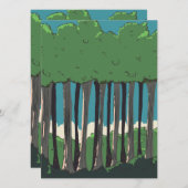 Carte Les forêts japonaises (Devant / Derrière)