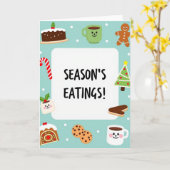 Carte Les friandises de la saison (Fleur jaune)