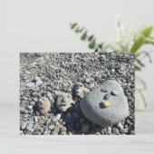 Carte Les Galets sur la Plage (Debout devant)