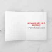 Carte Les garçons seront des garçons (Intérieur)