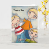 Carte Les Garçons Seront Des Garçons - Pour Maman (Fleur jaune)