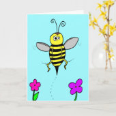 Carte Les genoux de l'abeille (Fleur jaune)