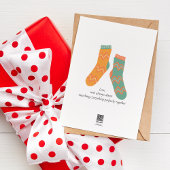 Carte Les gens sont comme des chaussettes, ils sont dépa