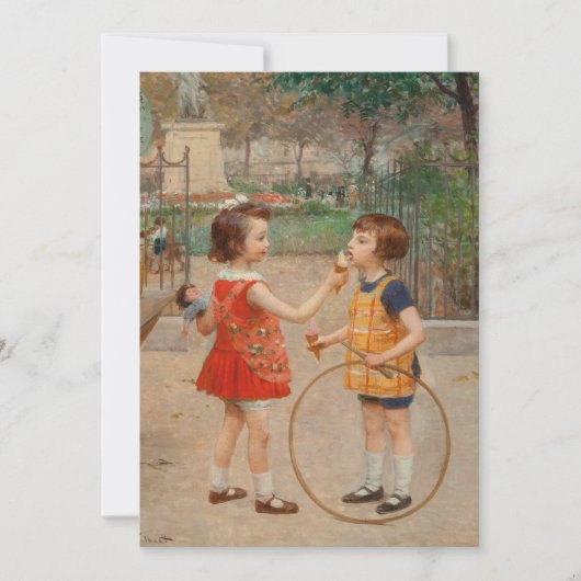 Carte Les Glaces du Jour | Victor Gabriel Gilbert (Devant)