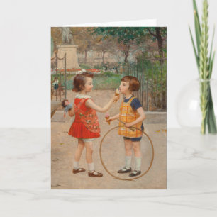 Carte Les Glaces du Jour   Victor Gabriel Gilbert