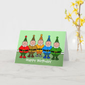 Carte Les Gnomes (Fleur jaune)