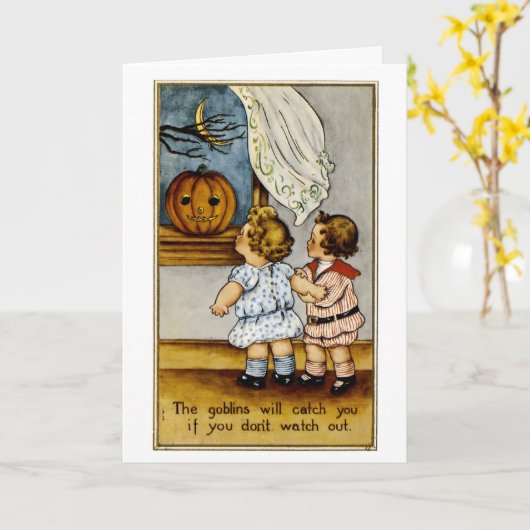 Carte Les Goblins Vous Attraperont ! (Fleur jaune)