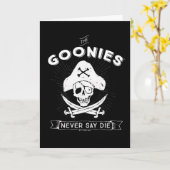 Carte Les Goonies "Ne jamais dire mourir" Pirate Badge (Fleur jaune)