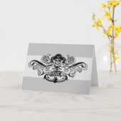 Carte Les Goonies "Never Say Die" Pirate Ancre Badge (Fleur jaune)