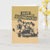 Carte Les Goonies "Sauvez Les Quais De Goon" (Fleur jaune)