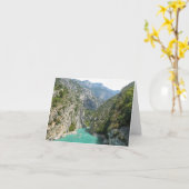 Carte Les gorges du Verdon (Fleur jaune)