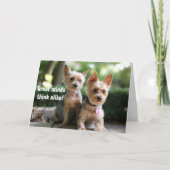 Carte Les grands esprits pensent comme, C'est pourquoi n (Devant)