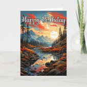 Carte Les Grands Extérieurs En Automne (Devant)