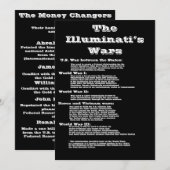 Carte Les guerres des Illuminati (Devant / Derrière)