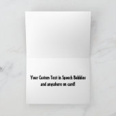 Carte Les hommes Dapper des années 1890 Toasting Speech  (Intérieur)