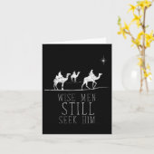 Carte Les Hommes Sages Cherchent Encore Son T-shirt Priè (Fleur jaune)