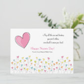 Carte Les Infirmières Sont Pleines De Coeur (Debout devant)