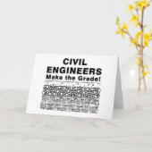 Carte Les Ingénieurs Civiles Font Le Grade (Fleur jaune)