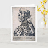 Carte Les instruments de subsistance humaine, Arcimboldo (Fleur jaune)