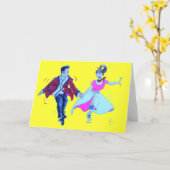 Carte Les Jivers ! (Fleur jaune)