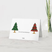 Carte Les joies de l'hiver à Central Park (Dos)