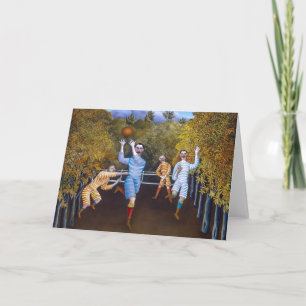 Carte Les Joueurs de football Henri Rousseau