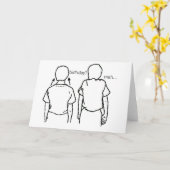 Carte Les jumeaux de l'indifférence (Fleur jaune)