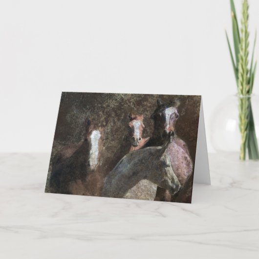 Carte Les juments (Devant)