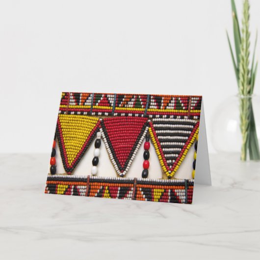 Carte Les Landes Tribales Masaï (Devant)